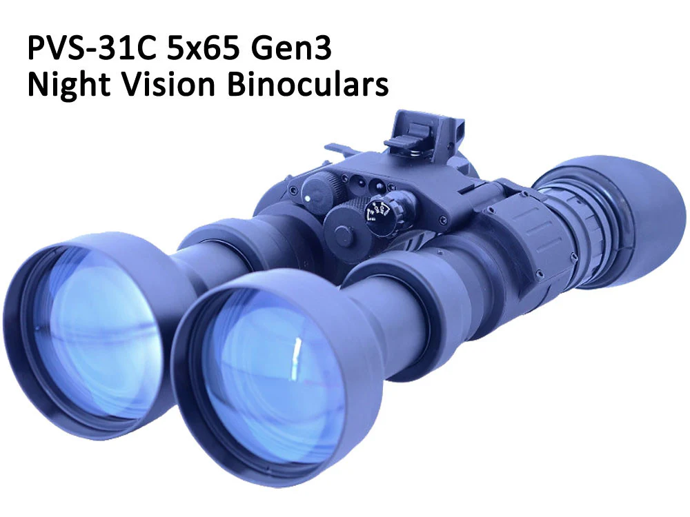 GSCI PVS-31C 5x65 Dual-Tube Gen3 Night Vision Binoculars. Exportable and ITAR-free. - Image 3